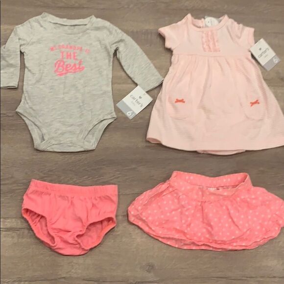 Baby girl bundle 3 items - Picture 1 of 8